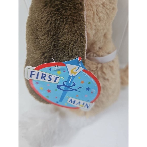 First & Main Melancholy Mel Dog Plush 14" Get Well Stuffed Animal Toy cast loose - Picture 6 of 8